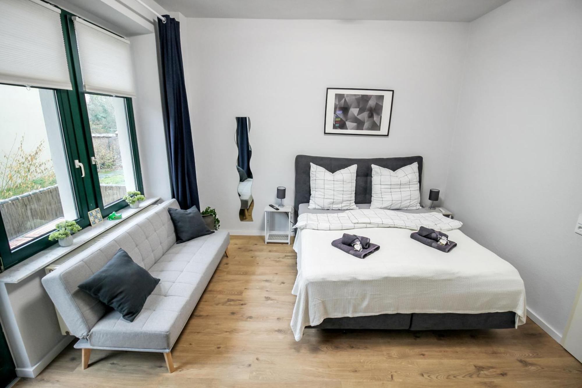 Apartment Lorenz Mit Kostenlosem Parkplatz Netflix Boxspringbett Kueche